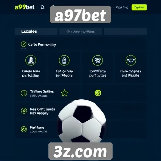 Análise das funcionalidades do site a97bet