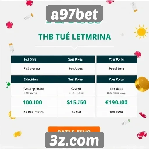 As promoções mais recentes do site A97bet